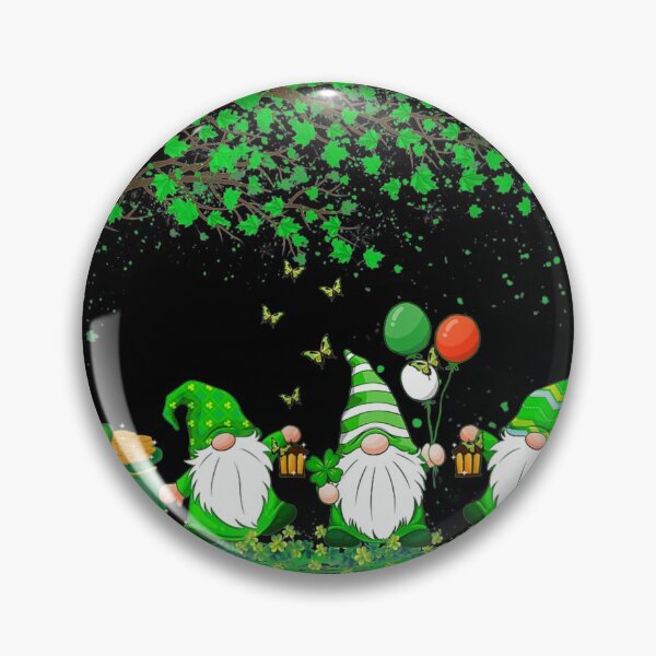 Item preview, Three Gnomes Holding Shamrock 7 designed and sold by YATNODJM.