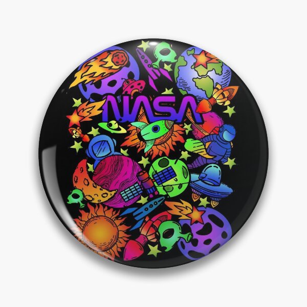 Item preview, Space vibrant trippy doodles art designed and sold by Infdesigner.