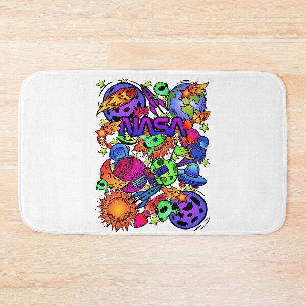 Item preview, Space vibrant trippy doodles art designed and sold by Infdesigner.