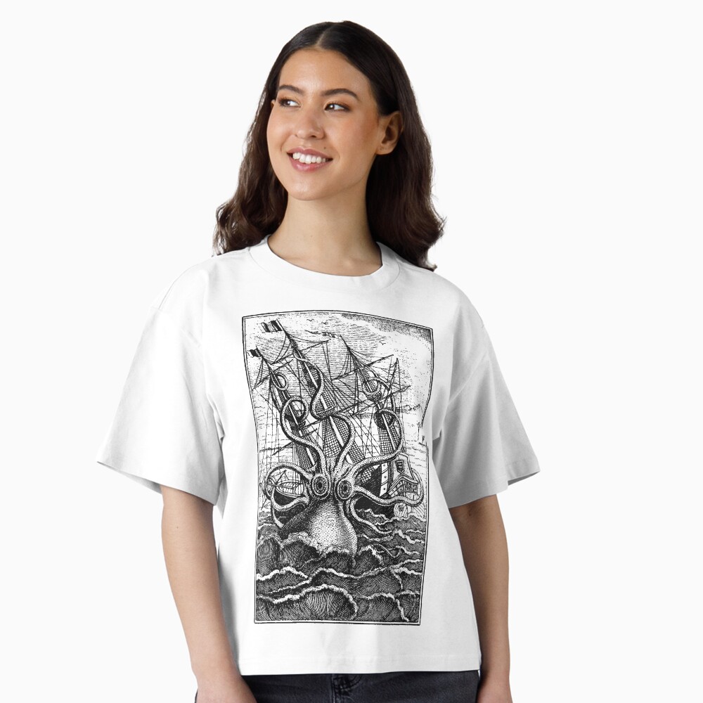 Vista previa del artículo con la obra «Camiseta holgada», diseñado y vendido por monsterplanet.