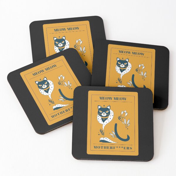 Item preview, Tarot The Cat Emperor Meow Meow Motherf***ers  designed and sold by WPahat.