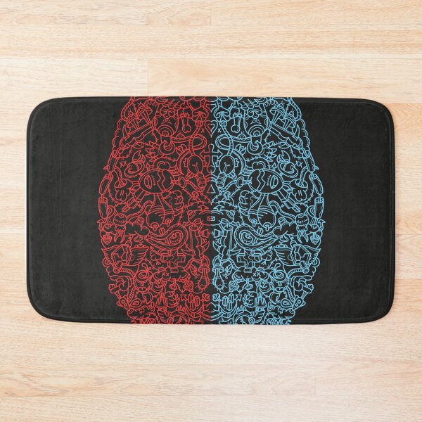 Item preview, Fun Filled Brain - Red and Blue designed and sold by Pc240471.