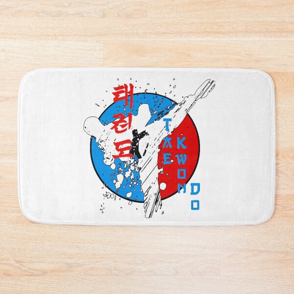 Item preview, Tae Kwon Do Fighter High Kick - Korean Martial Arts Design designed and sold by Zanshin-Art.