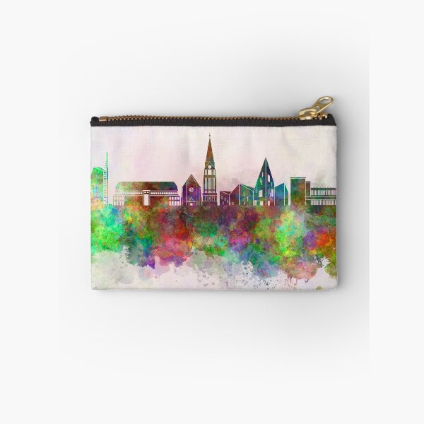 Item preview, Molde skyline in watercolor background designed and sold by paulrommer.