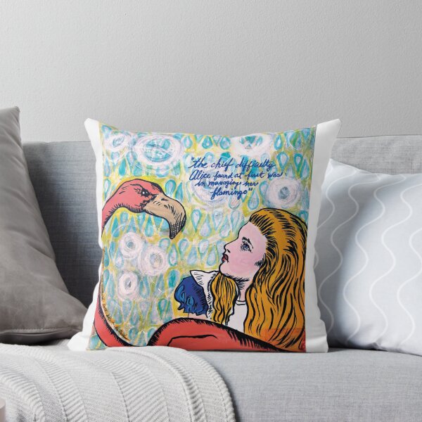 Item preview, Alice in Wonderland and Flamingo designed and sold by Beth Dougherty.