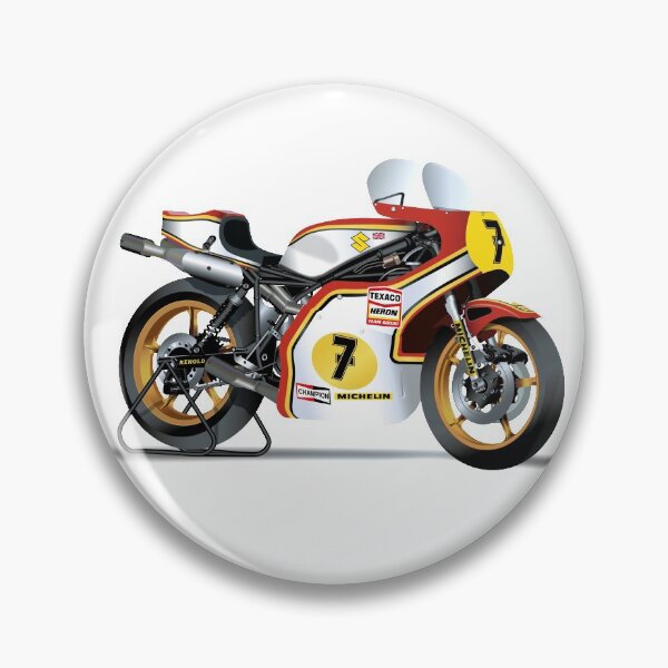 Item preview, Barry Sheene's Heron Suzuki Race Bike designed and sold by MarkDDesigns.
