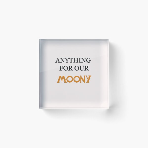 Item preview, Anything for our moony sticker designed and sold by Lakki-s.