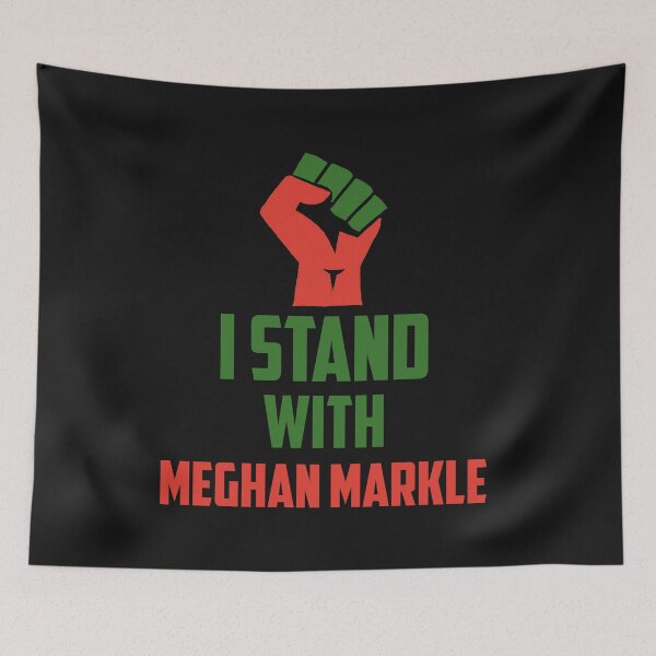 Item preview, I STAND WITH MEGHAN MARKLE designed and sold by Giovanni's  Brown Quotes.