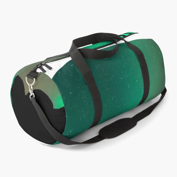 Item preview, man inspire by magnetic green northern lights skies with a falling star designed and sold by ImRotem.