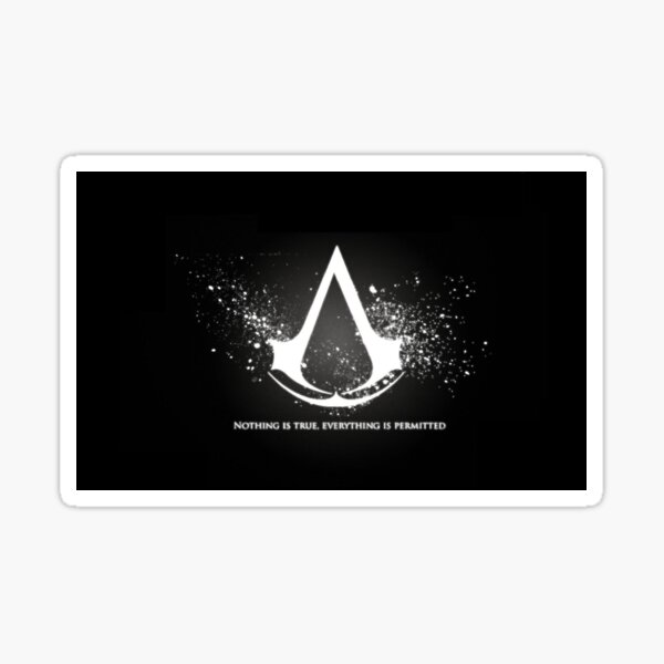 Assassins Creed Pegatina