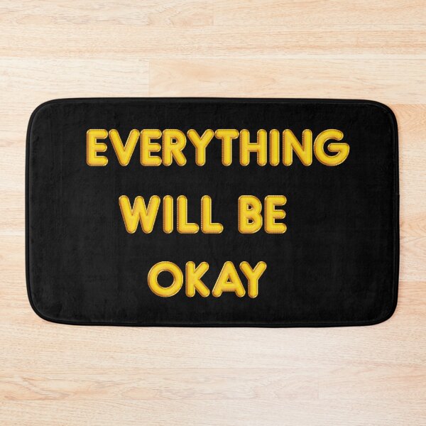 Item preview, Everything will be okay-golden foil balloons designed and sold by NikitaAg.