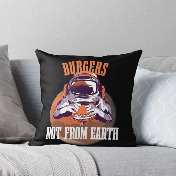 Item preview, Astronaut With Burger On The Mars designed and sold by gloryandbliss.