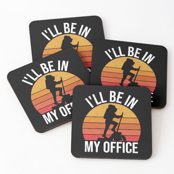 Item preview, I'll Be In My Office Mountain Funny Gifts  Retro Vintage For Bagpacker designed and sold by Shop signer.