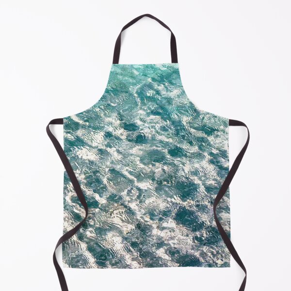 Item preview, Aqua and turquoise blue crystal clear ocean designed and sold by SilverSpiral.