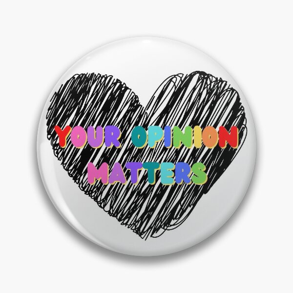 Item preview, Your Opinion Matters. designed and sold by BazEris.