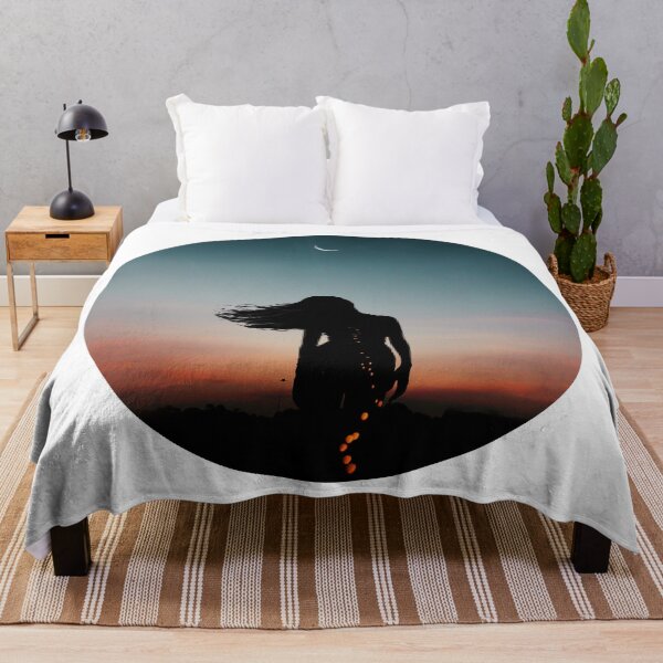 Item preview, amazing photo of a woman looking at the moon designed and sold by ImRotem.