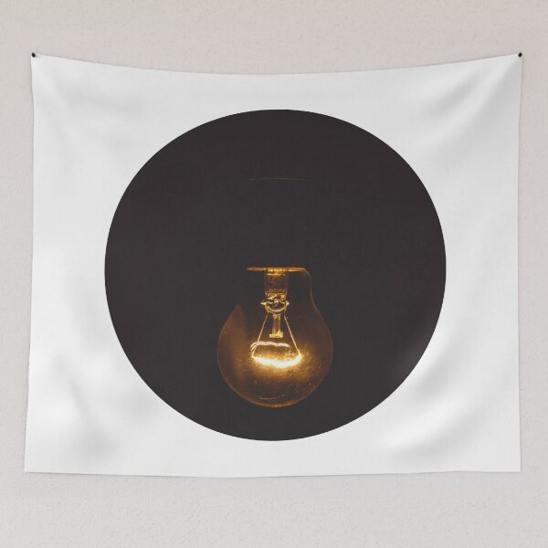 Item preview, inspire lightbulb with positive vibes designed and sold by ImRotem.