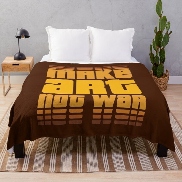 Item preview, Make art not war designed and sold by MamSelle.