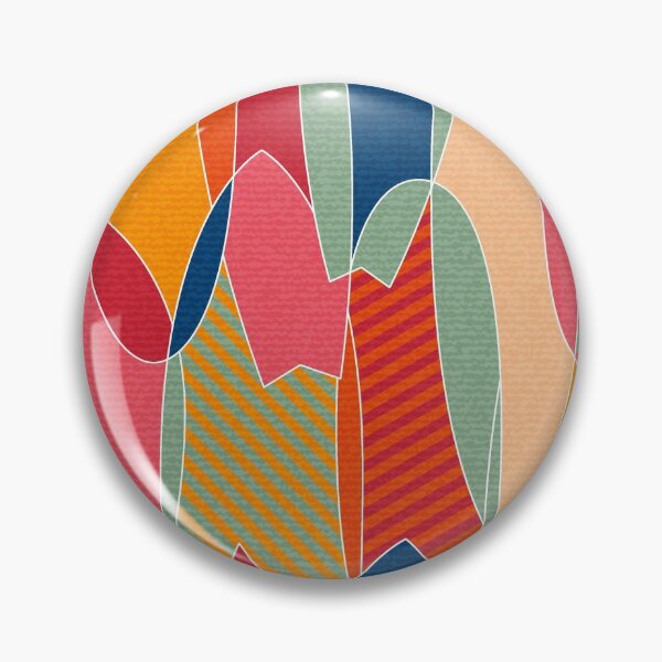 Item preview, Colorful surfboards - vintage - Mid century modern designed and sold by pakanta.