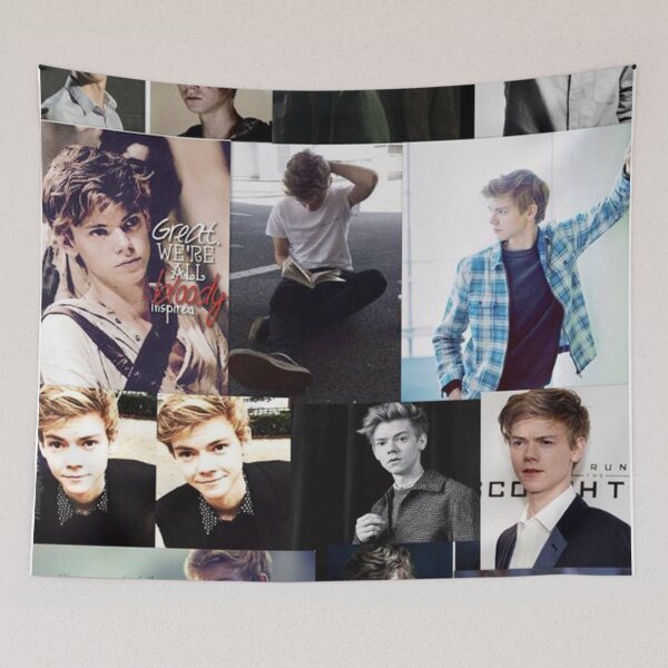 Item preview, Thomas Brodie-Sangster Collage designed and sold by sammykleiman.