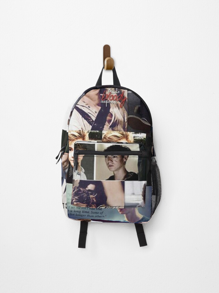 Thomas Brodie Sangster Collage Backpack