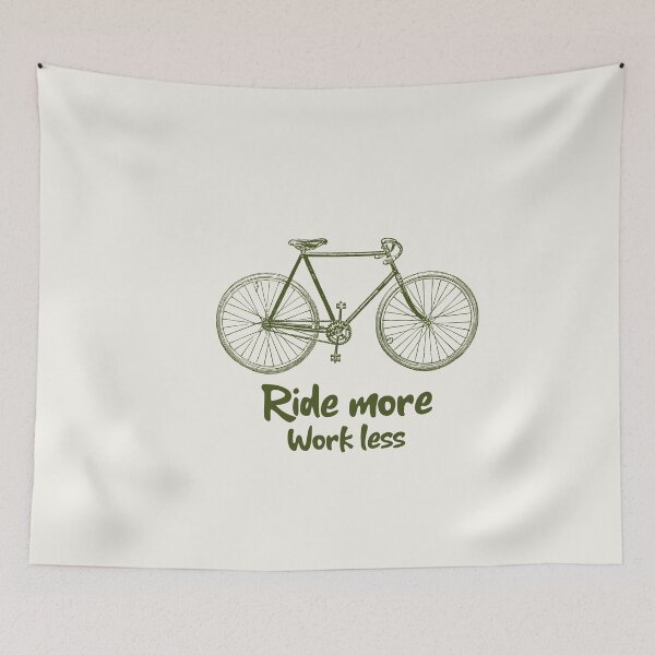 Item preview, Ride more work less designed and sold by Salma Satya & Co.
