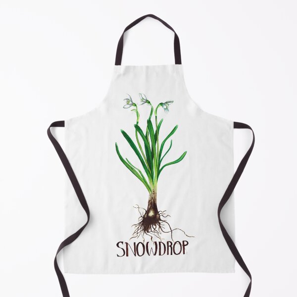 Item preview, Snowdrop botanical illustration designed and sold by Egle Kristensen.