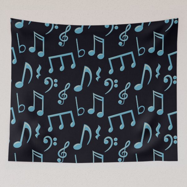 Item preview, Music Notes -  Musician - Blue designed and sold by madtoyman.