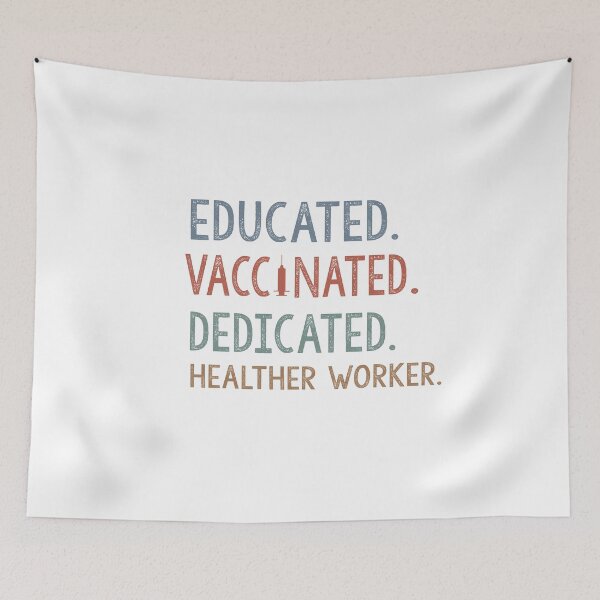 Item preview, Educated Vaccinated Caffeinated Dedicated Teacher designed and sold by Heddar Badreddine.