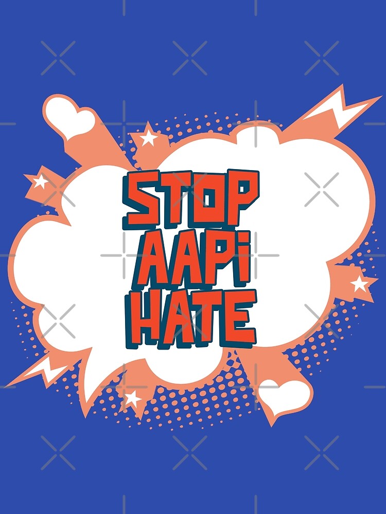 Thumbnail 3 of 3, Scarf, Stop AAPI Hate designed and sold by ModkMerch.