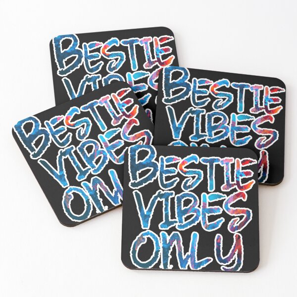 Item preview, BESTIE VIBES ONLY designed and sold by Harsh Giri.