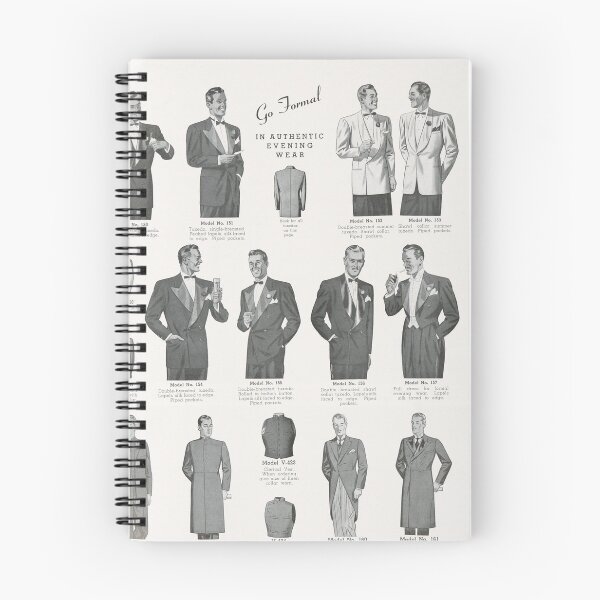 Item preview, Go Formal! Vintage fashion - Men's Suits poster designed and sold by Vintage Designs +.