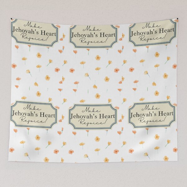 Item preview, Make Jehovah's Heart Rejoice designed and sold by kuvastudio.