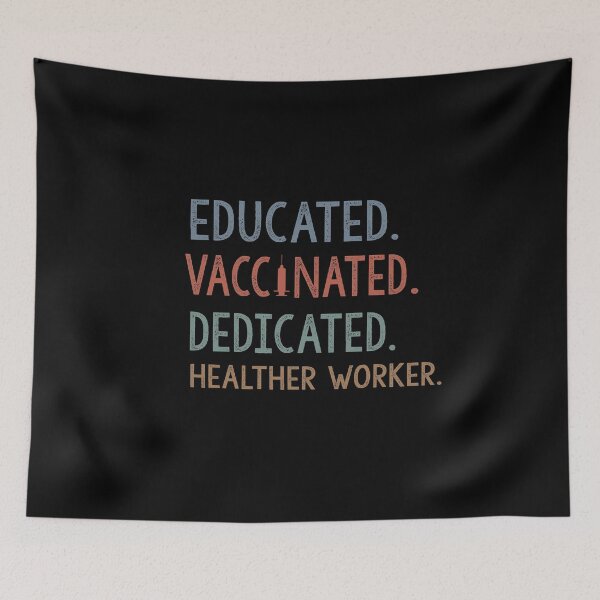 Item preview, Educated Vaccinated Caffeinated Dedicated Teacher designed and sold by Heddar Badreddine.