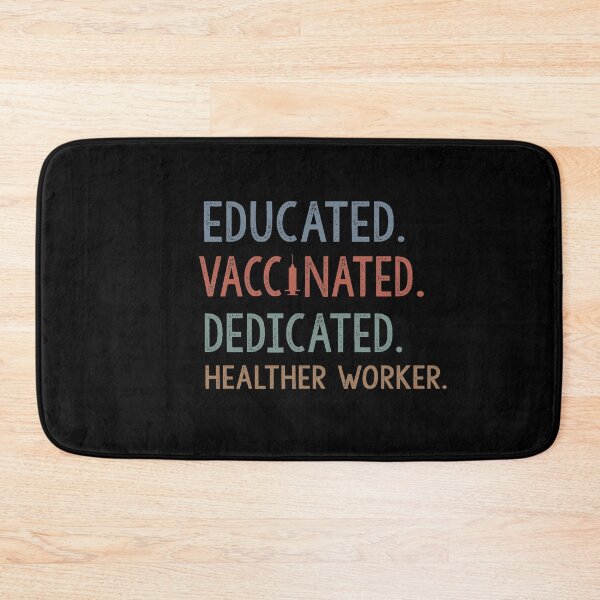 Item preview, Educated Vaccinated Caffeinated Dedicated Teacher designed and sold by Heddar Badreddine.