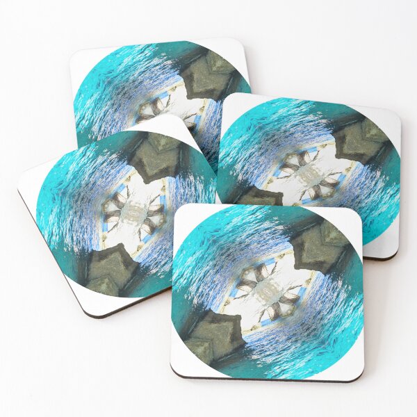 Item preview, A Kaliedoscopic circular view of Ionian Sea and Blue Caves designed and sold by Terry Senior.