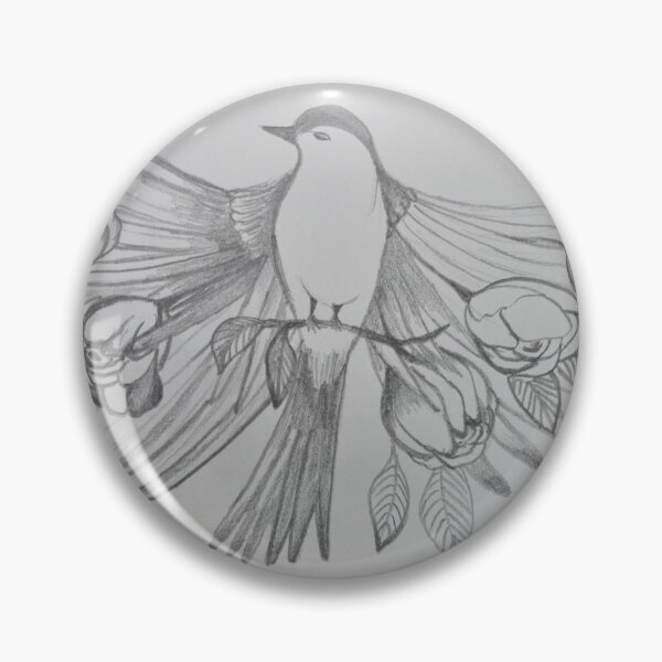 Item preview, Flowery birds with finger roses designed and sold by AliceWolfgang.