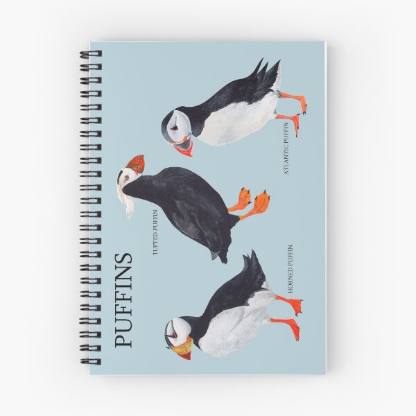 Item preview, PUFFINS POSTER designed and sold by BEATRIZ ABAITUA.