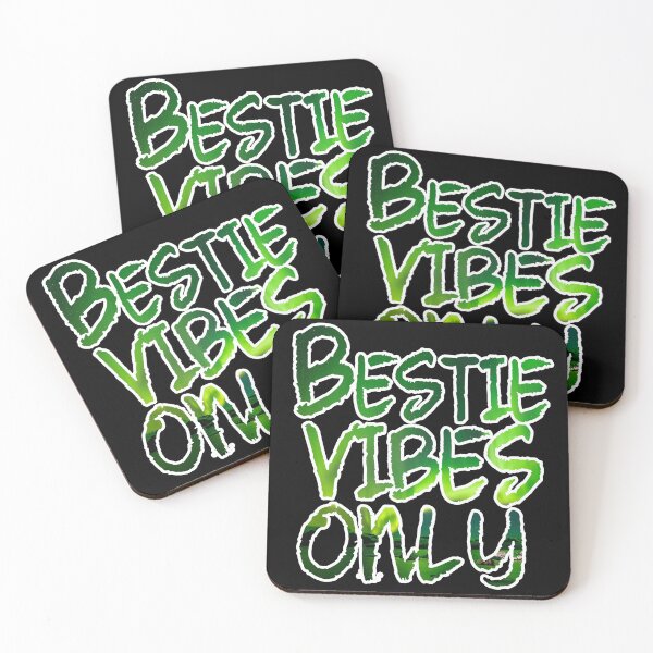 Item preview, BESTIE VIBES ONLY designed and sold by Harsh Giri.