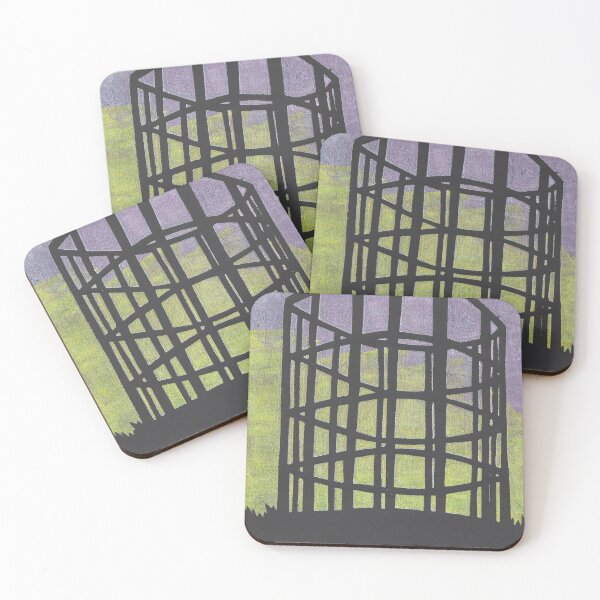 Item preview, Gas Tower monoprint 11  designed and sold by JaninaMaher.