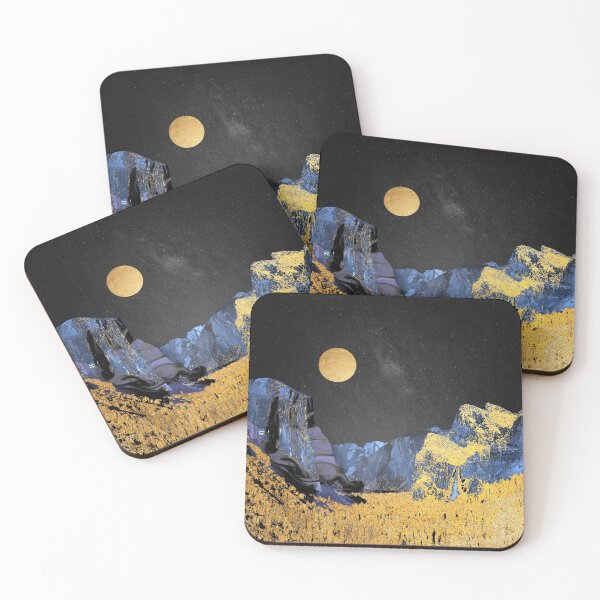 Item preview, Moonlight Over Yosemite - Abstract Design designed and sold by JackMoreh.