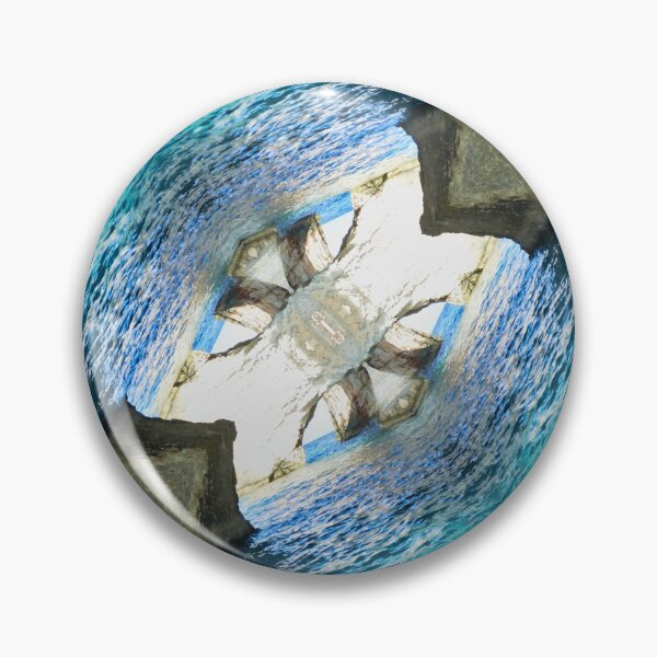 Item preview, A Kaliedoscopic circular view of Ionian Sea and Blue Caves designed and sold by Terry Senior.
