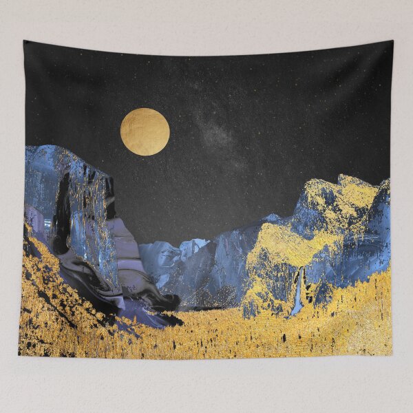 Item preview, Moonlight Over Yosemite - Abstract Design designed and sold by JackMoreh.