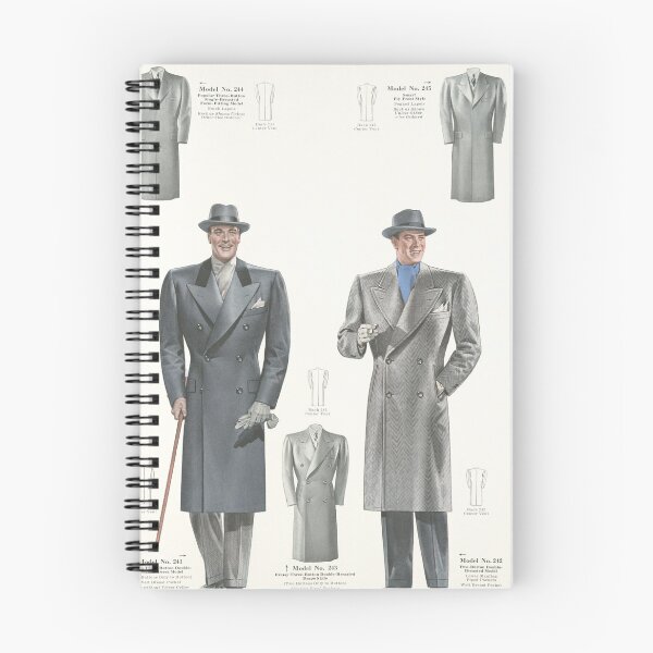 Item preview, Vintage fashion - Men's Suits poster designed and sold by Vintage Designs +.