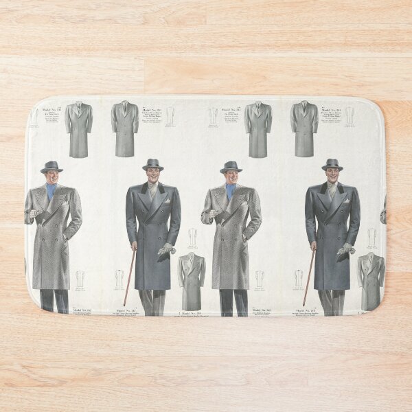 Item preview, Vintage fashion - Men's Suits poster designed and sold by Vintage Designs +.