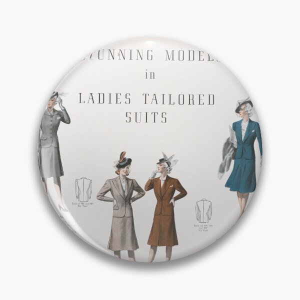 Item preview,  Vintage fashion - Ladies dress Suits poster designed and sold by Vintage Designs +.