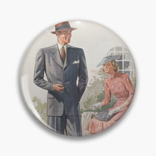 Item preview, Vintage fashion - man and woman poster designed and sold by Vintage Designs +.