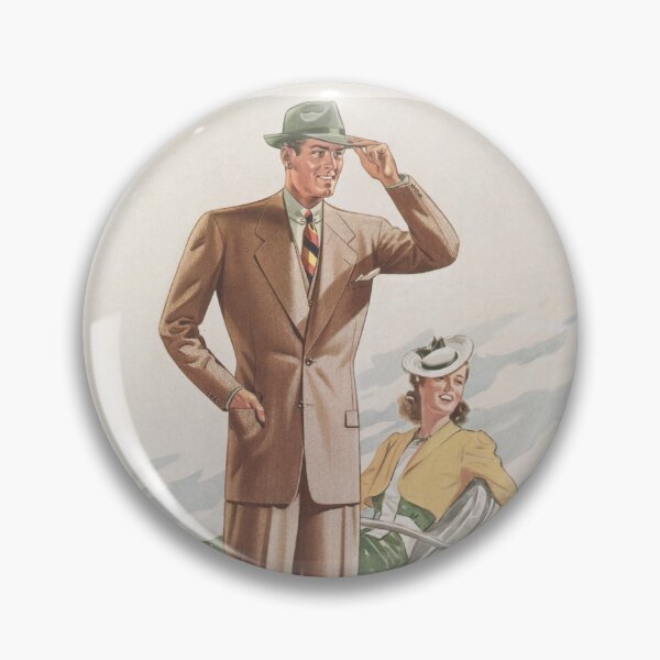Item preview,  Vintage fashion - man and woman poster designed and sold by Vintage Designs +.