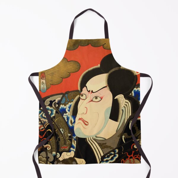 Item preview, Vintage Japanese woodblock print designed and sold by monsterplanet.