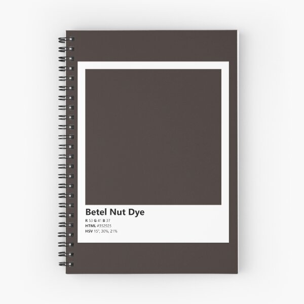 Item preview, Color Swatch/Card (Betel Nut Dye) designed and sold by Pestorian.